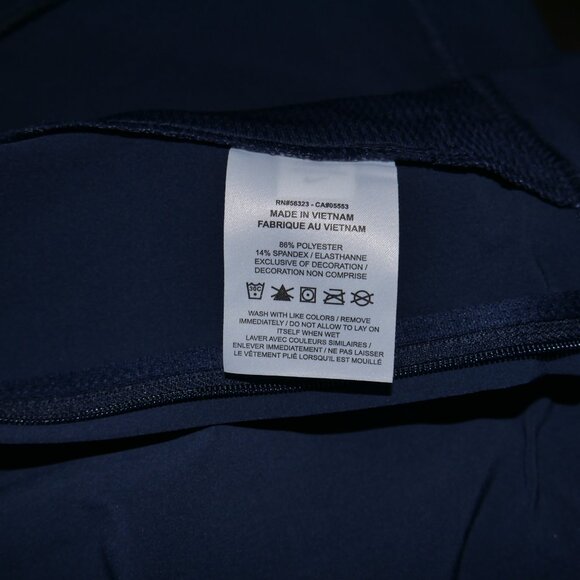 Nike Coaches L/S Jacket With Hoodie Navy Blue Men's Size 3XL Water Repellent NWT - Picture 10 of 12